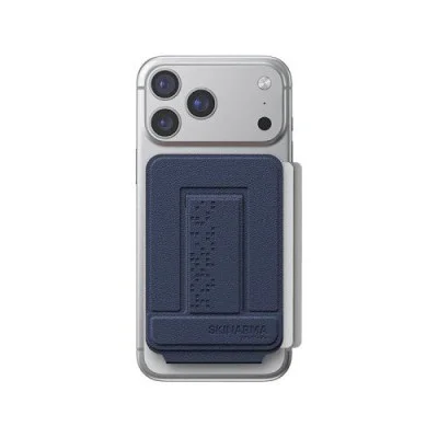 Skinarma magnetic foldable tripod with cardholder axis _ Navy